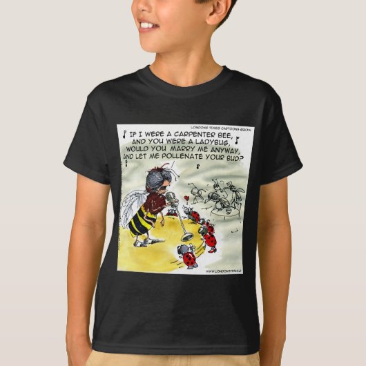 おもしろ昆虫ナイトクラブの歌手 Tシャツ (正面)