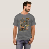 おもしろ本好きのためのカスタムTシャツ Tシャツ (正面フル)