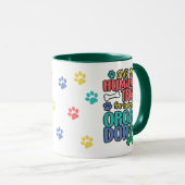おもしろ犬臓器提供啓発マグカップ マグカップ (正面右)