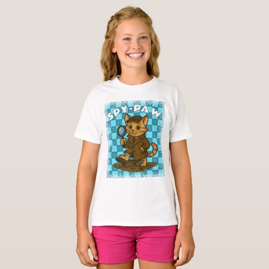 おもしろ猫 Tシャツ (正面フル)