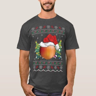 おもしろ玉ねぎ野菜ラバーXmasダサい玉ねぎクリスト Tシャツ