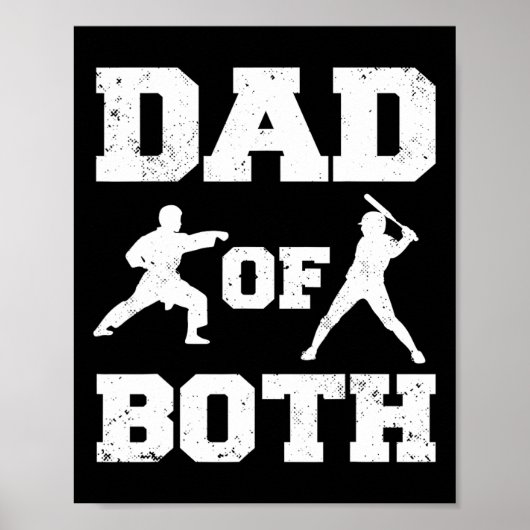 おもしろ空手の父 Funny Karate Sell Dad ポスター (正面)