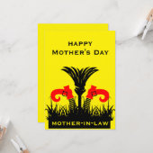 おもしろ義母 カード (正面/裏面インサイチュ)