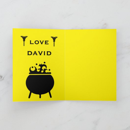 おもしろ義母 カード (内部)