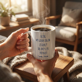 おもしろ義父マグ コーヒーマグカップ