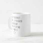 おもしろ義理の父と娘の関係 コーヒーマグカップ (正面左)