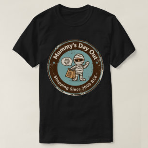 おもしろ考古学ショッピングユーモア Tシャツ