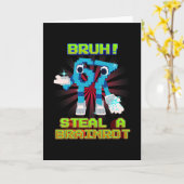 おもしろ脳腐れミーム 子供向け 67 シックスセブン 6-7 カード (黄色い花)