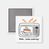 おもしろ電子レンジ料理 マグネット (正面/裏面)