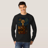 おもしろ音楽 Tシャツ (正面フル)
