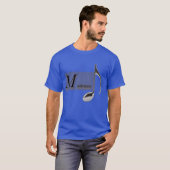 おもしろ音楽 Tシャツ (正面フル)