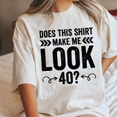 おもしろ40歳の誕生日シャツ トライブレンドTシャツ