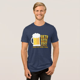 おもしろ オクトーバーフェスト パーソナライズ トライブレンドTシャツ