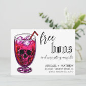 おもしろ ドリンク 無料 写真 ハロウィン ウェディング セーブザデート (スタンド正面)