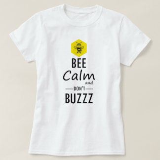 おもしろ「ブズらないで」ハチTシャツ Tシャツ