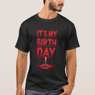 おもしろ ホラー 映画 誕生日 Tシャツ