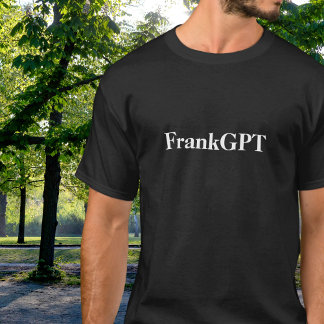 おもしろ 誕生日 カスタム 名前 & GPT 同僚 または パパ Tシャツ