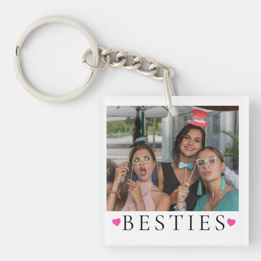 おもしろBESTIE 2 両面 写真 キーチェーン (正面)
