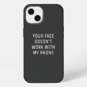 おもしろPhone Face ID iPhoneケース (裏面)