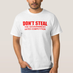 おもしろTシャツを盗まないで下さい Tシャツ