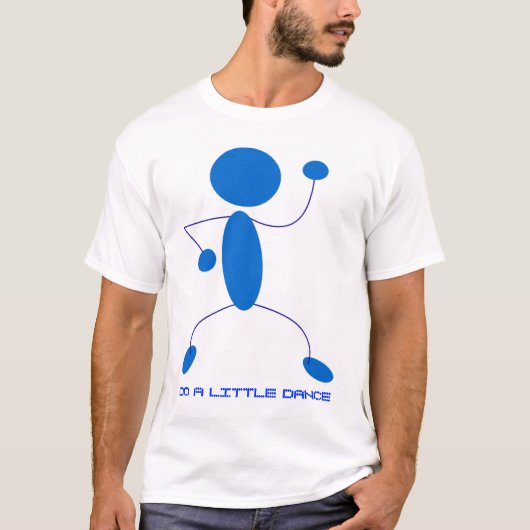 おもしろTシャツ-新学期-踊りの人 Tシャツ (正面)