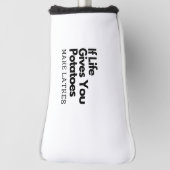 おもし前の与え命は芋が湖を作る ゴルフヘッドカバー (回転90)