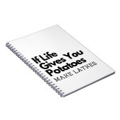 おもし前の与え命は芋が湖を作る ノートブック (右側)