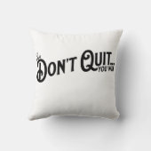 おもし前はやめ...お前の勝ち。 クッション (裏面)