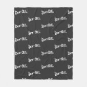 おもし前はやめ...お前の勝ち。 フリースブランケット (正面)