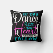 おもし前はハートで踊る クッション (裏面)