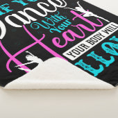 おもし前はハートで踊る シェルパブランケット (3/4)