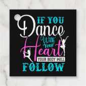 おもし前はハートで踊る フェイバータグ (正面)