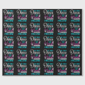 おもし前はハートで踊る ラッピングペーパー (フラット)