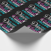 おもし前はハートで踊る ラッピングペーパー (角)