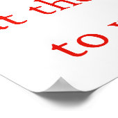 おもし前は十分にノックする – 忍耐引用文 ポスター (角)