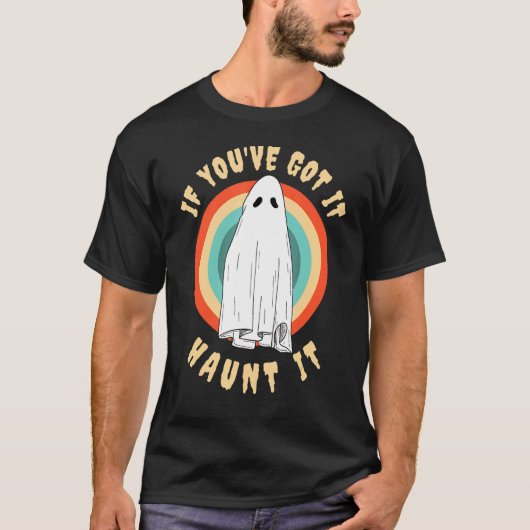 おもし前は得困る Tシャツ (正面)