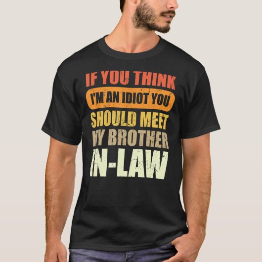おもし前は考え俺が馬鹿だ俺のスープに会うがいい Tシャツ (正面)