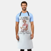 おもし前は… エプロン (着用した状態)