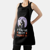 おもし前得は面白いハロウィーンだ エプロン (インサイチュ)