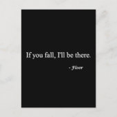 おもし前秋はフロア笑いおもしろいだ ポストカード (正面)