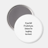 おもし前秋皮肉なデザインを捕まえる マグネット (正面/裏面)