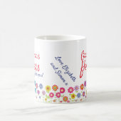 おもし花のおじいさん コーヒーマグカップ (中央)