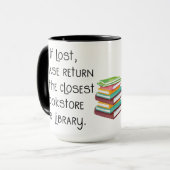 おもし返し下さい マグカップ (正面左)