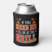 おもし願いだから俺はグリルに来る 缶クーラー (缶裏面)