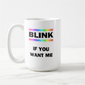 おもし願い コーヒーマグカップ (左)