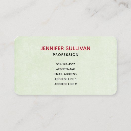 おもちゃつきヴィンテージかわいいクリスマストレイン 名刺 (裏面)