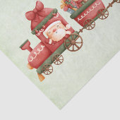 おもちゃつきヴィンテージかわいいクリスマストレイン 薄葉紙 (詳細)