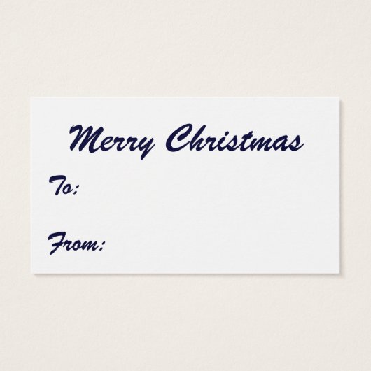 おもちゃつき煙突のサンタクロースかわいいクリスマス (裏面)