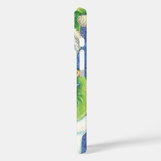 おもちゃつき煙突のサンタクロースかわいいクリスマス Case-Mate iPhoneケース (裏面 / 左)