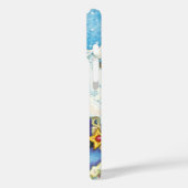 おもちゃつき雪玉サンタクロースかわいいクリスマス Case-Mate iPhoneケース (裏面 / 左)